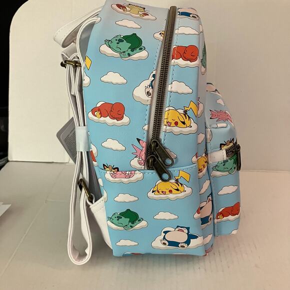 Loungefly Pokemon Sleeping Mini Backpack NWT